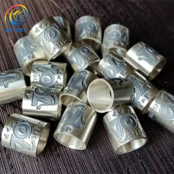 925 Silver Golden pigeon rings