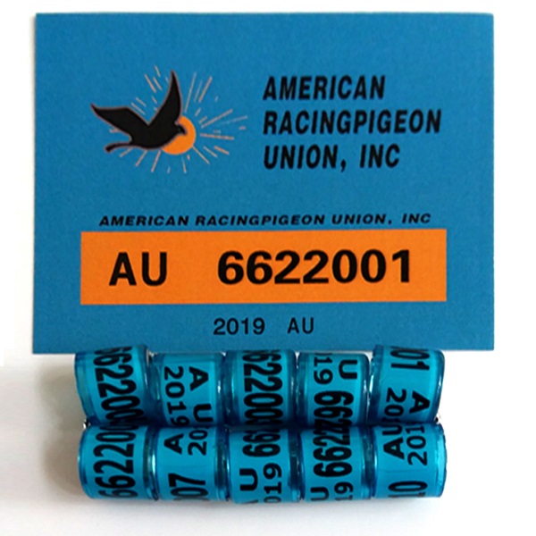 US racing pigeon rings